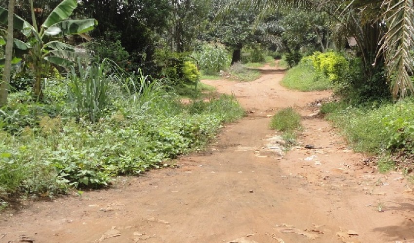 THE ROAD BEFORE COMMENCEMENT OF WORK