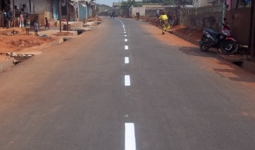 COMPLETED SECTION AFTER ROAD MARKING – Honerich Company Ltd.