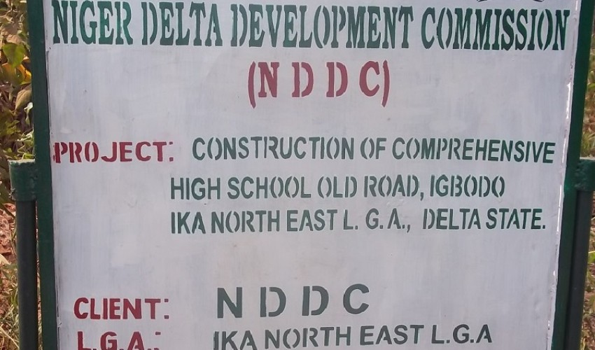 CONSTRUCTION OF COMPREHENSIVE HIGH SCHOOL OLD ROAD